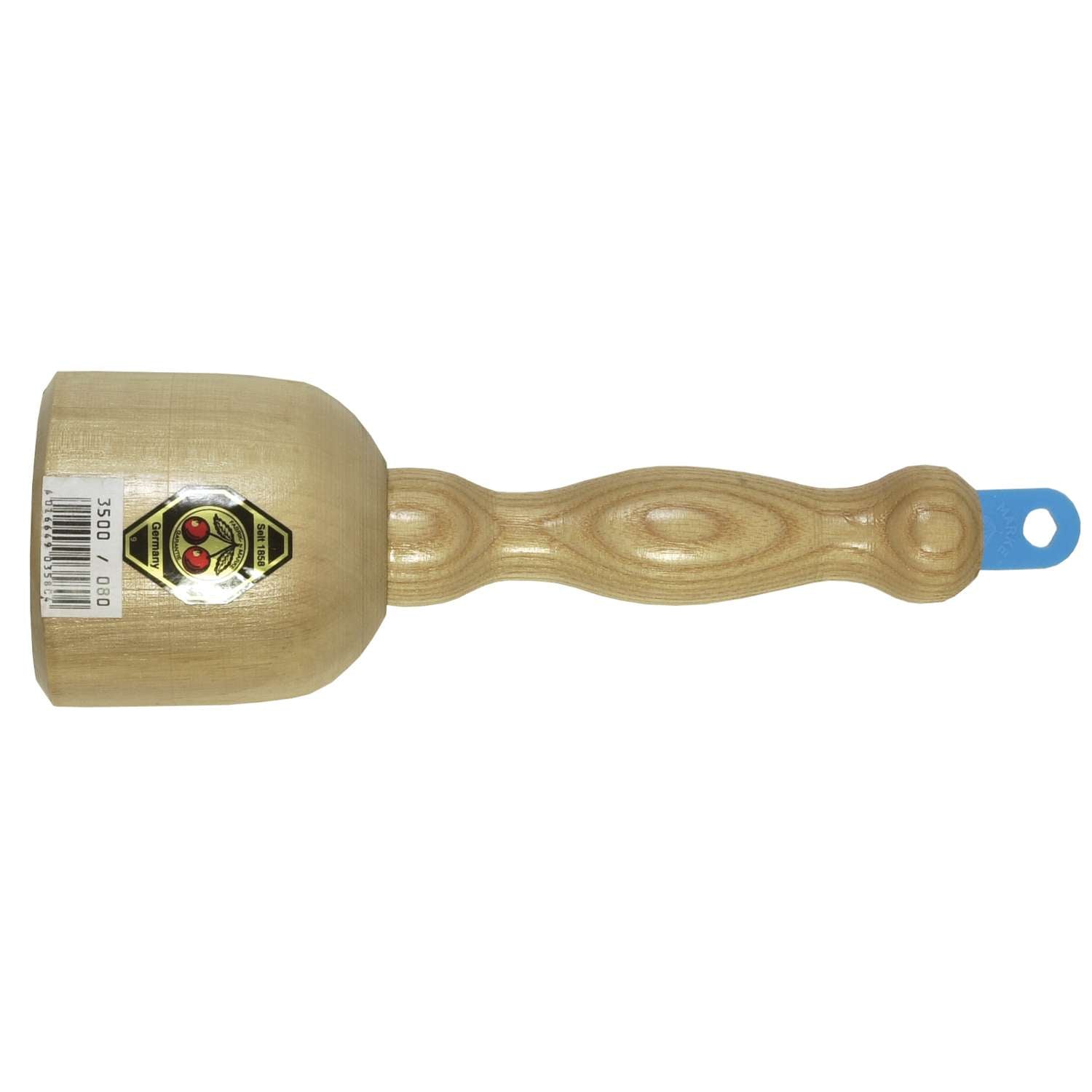 Mazzuolo Da Scultore Kirschen 80 Mm – Testa In Faggio E Manico In Frassino, 300 G
