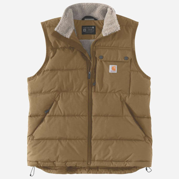 CARHARTT Loose Fit Midweight Insulated Vest OAK BROWN