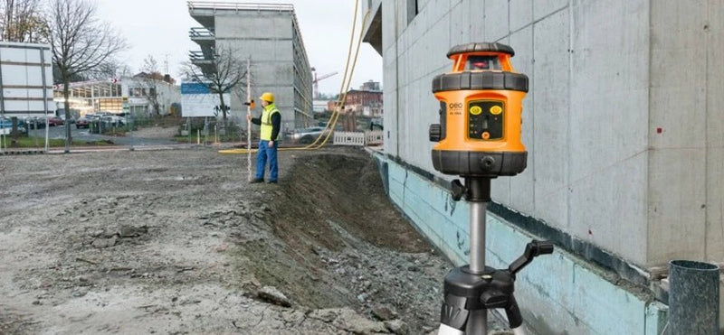 Test af rotationslaser