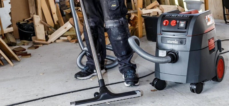 Test af Starmix industristøvsuger