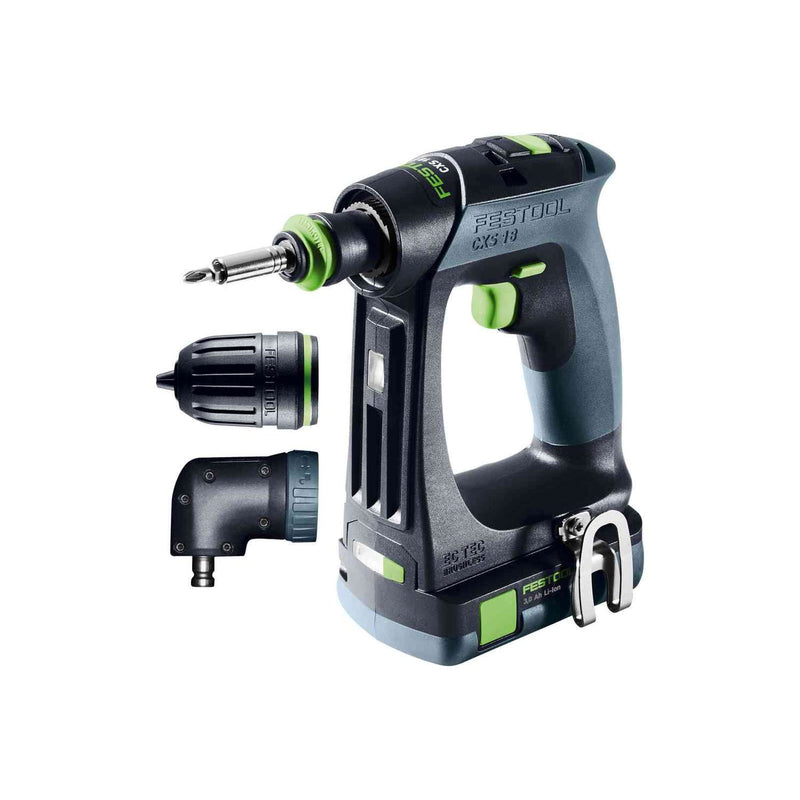 FESTOOL Akku bore-/skruemaskine CXS 18 C 3,0-Set