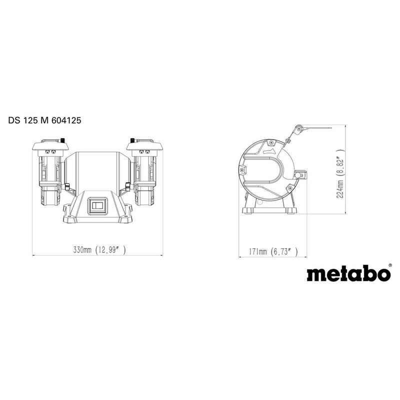 METABO Bænksliber DS 125 M