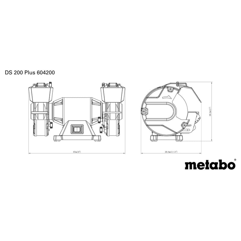 METABO Bænksliber DS 200 Plus
