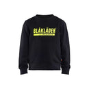 BLÅKLÄDER Sweatshirt til børn Sort/High Vis Gul 5205