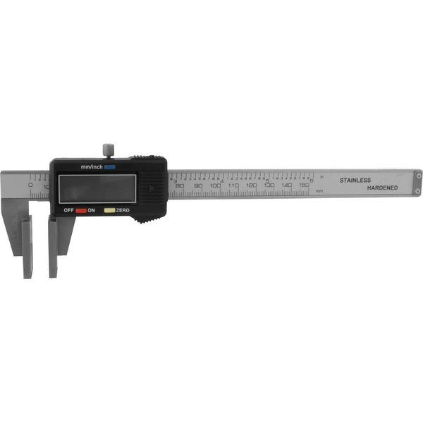 DIESELLA Digital skydelære 0-150x0,01 mm med 20x30 mm måleflader