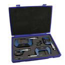 DIESELLA Mikrometerskruer i sæt 0-100x0,01 mm (4 stk.)