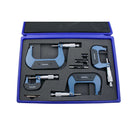 DIESELLA Mikrometerskruer i sæt 0-100x0,01 mm (4 stk.)