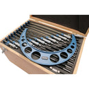 DIESELLA Mikrometerskruer i sæt 0-300x0,01 mm (12 stk.)