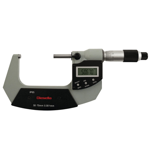 DIESELLA Digital Mikrometerskrue IP65 75-100x0,001 mm