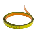 DIESELLA Selvklæbende Pit båndmål i stål 3Mx13 mm, H-V graduering GUL