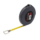 DIESELLA Båndmål 20Mx10mm stålbånd i lukket spolekassette