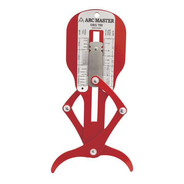 DIESELLA Radiusmåler Arcmaster for indvendig og udvendig måling 64-750 mm