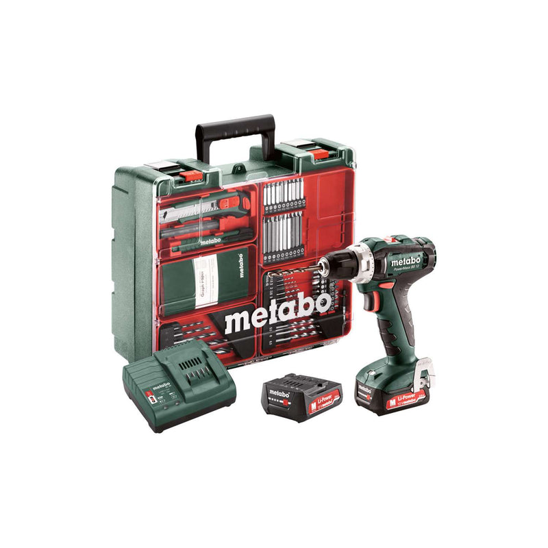 METABO Akku-bore-/skruemaskine Powermaxx BS 12 Set 12V (601036870)