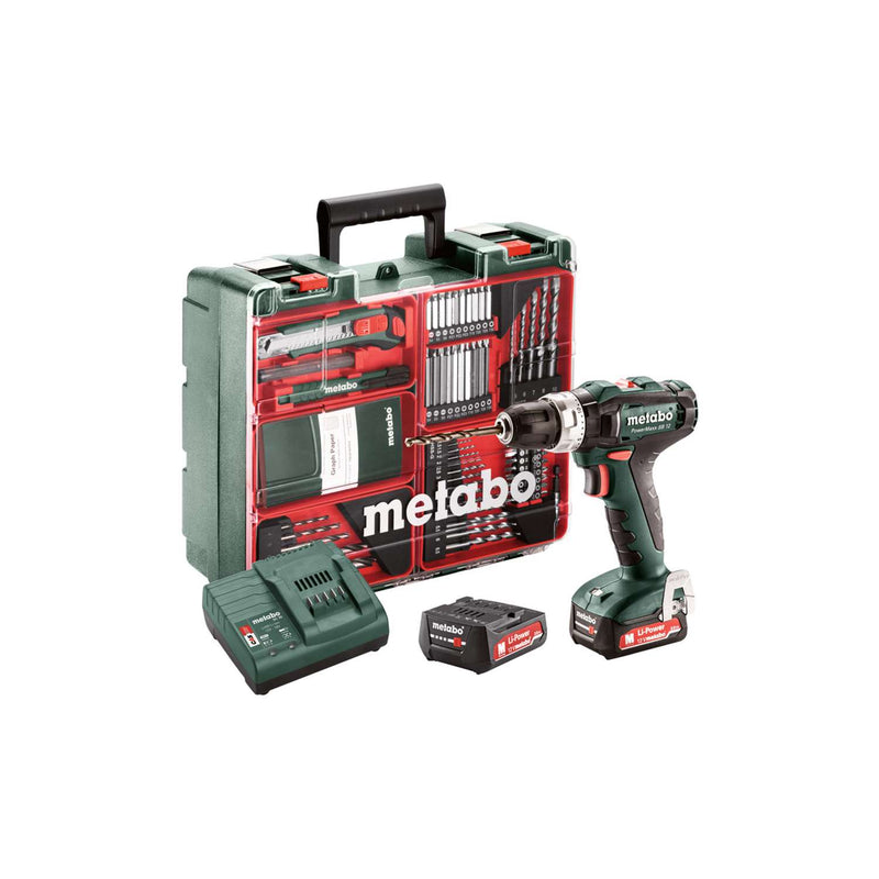 METABO Akku-bore-/skruemaskine m/slag Powermaxx SB 12 Set 12V (601076870)