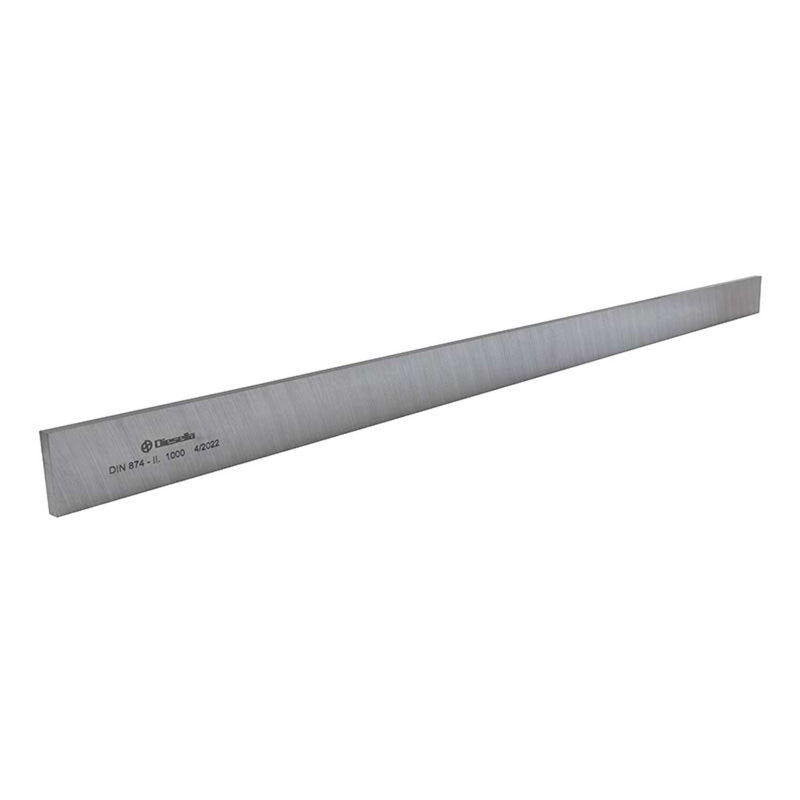 DIESELLA Retteskinne 1000x50x10 mm i stål DIN 874 Grad 2