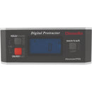 DIESELLA Digital vaterpas IP65 150 mm/0,05° 4x90° med stort LCD display