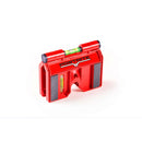 KAPRO Stolpevaterpas med 3 slagfaste rørlibeller