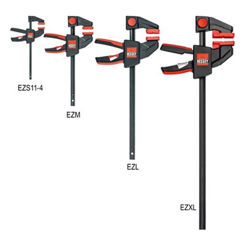 Bessey Enhåndstvinge EZL 80 mm udlæg