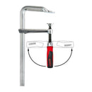 BESSEY Helsmedet stålskruetvinge GZ-PLUS 120 mm udlæg