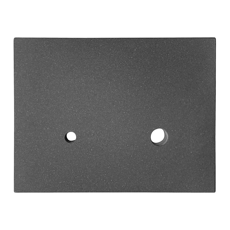 DIESELLA Granitplan 450x350x75 mm med 2 huller Ø39 og Ø49 mm 876/00