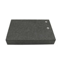 DIESELLA Granitbord 300x200x50 mm med 2xM8 gevindhuller DIN 876 Grad 0