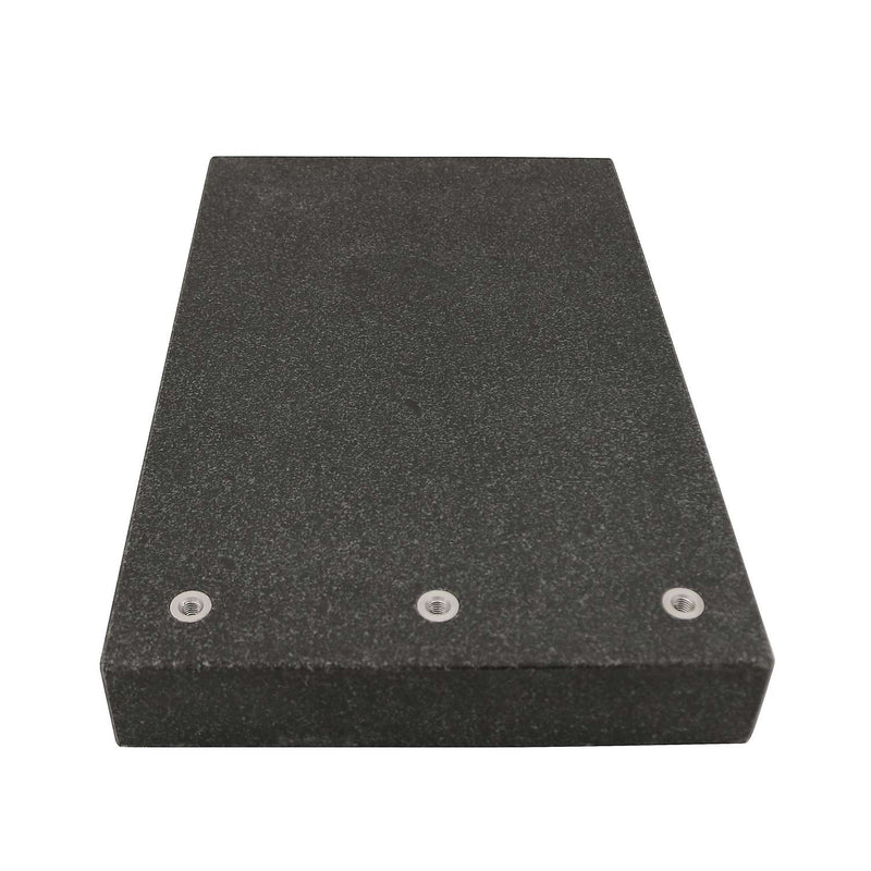 DIESELLA Granitbord 400x250x50 mm med 3xM8 gevindhuller DIN 876 Grad 0