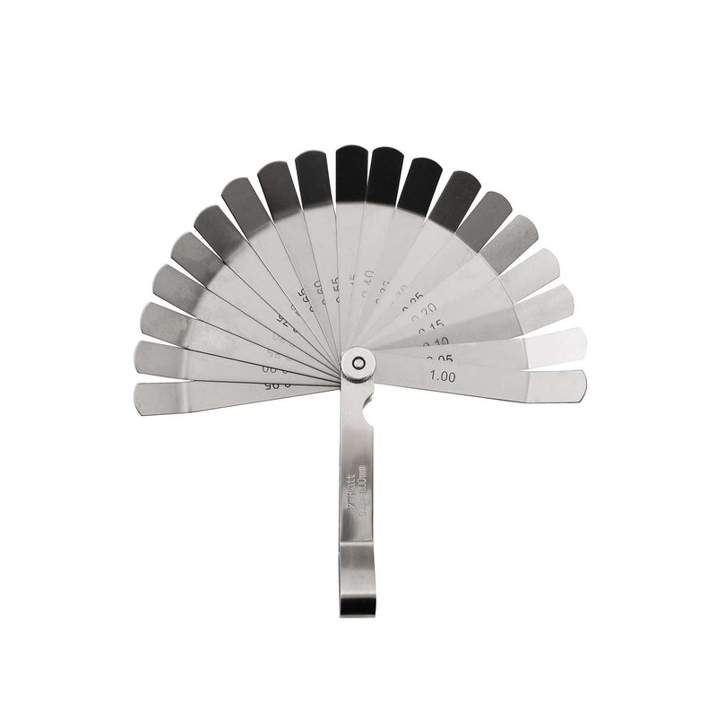 DIESELLA Ventil søgerblad 0,05-1,00 mm (20 blade) 100 mm 45° vinkel