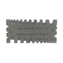 DIESELLA Gevindslibelære Metrisk med stigning 2-12 mm,  Spidsgevind 55°-60° og fladgevind 2-8 gevindgange