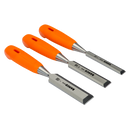 BAHCO Stemmejernsæt med polypropylenhåndtag 3 dele 414-S3-EUR