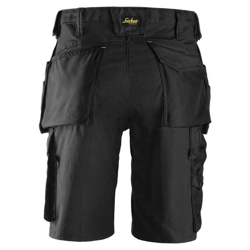 SNICKERS Håndværker shorts m/hylsterlommer 3014 sort