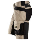 SNICKERS Arbejdsbukser shorts m/hylsterlommer 6141 khaki