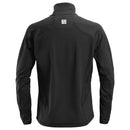 SNICKERS Microfleece pullover m/kort lynlås sort