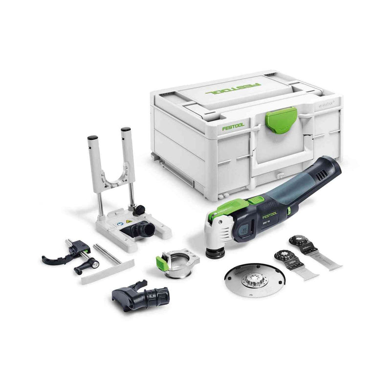 FESTOOL Akku multiværktøj VECTURO OSC 18 E-Basic-Set SYS³