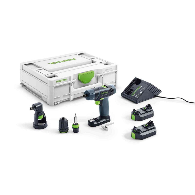 FESTOOL Akku bore-/skruemaskine TXS 2,6-Set SYS³