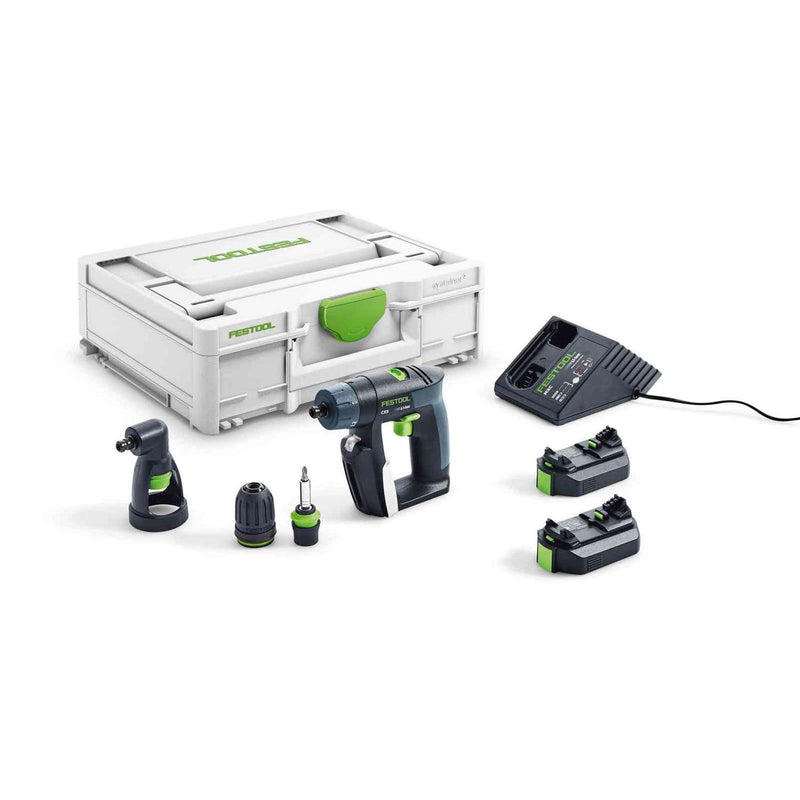 FESTOOL Akku bore-/skruemaskine CXS 2,6-Set SYS³