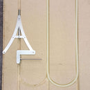 PV Fræserskabelon til gulvvarmeslanger 19mm (16mm slange)