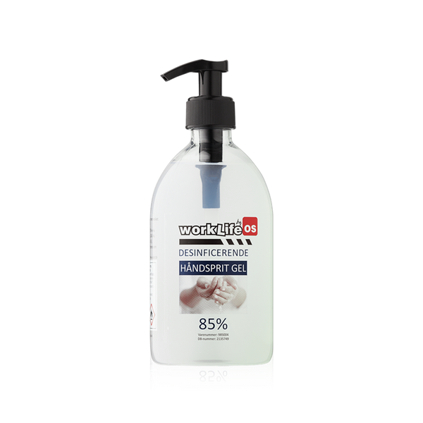 Worklife Håndsprit Gel 85% 500ml