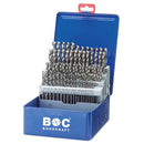 BOHRCRAFT Spiralborsæt MG210 HSS-G DIN 338 2-10,0x0,1/81-dele