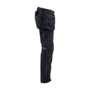 BLÅKLÄDER  Håndværkerbukser ToolRig™ med stretch Sort 1745