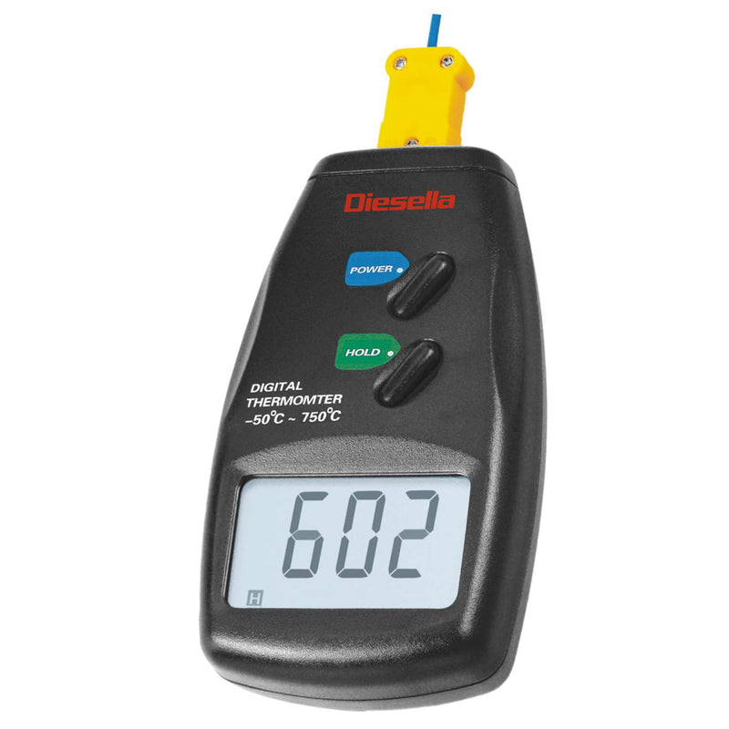 DIESELLA Termometer, digital -50°-750°C Opløsning 1°C