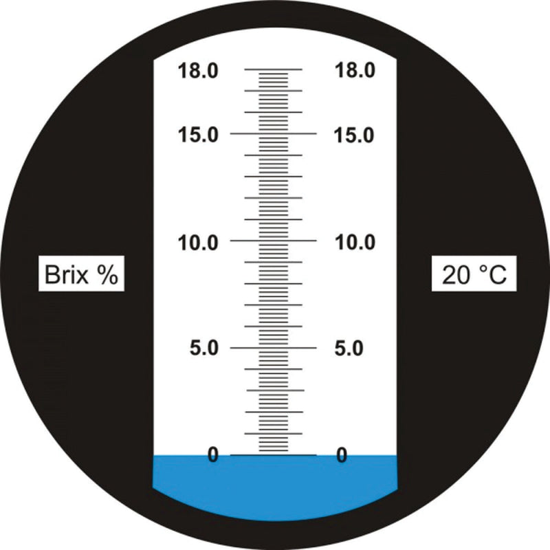 DIESELLA Refraktometer Brix 0-18% (ATC)
