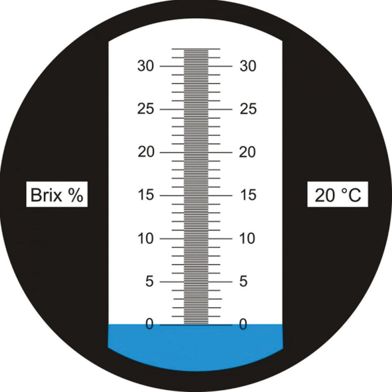 DIESELLA Refraktometer Brix 0-32% (ATC)