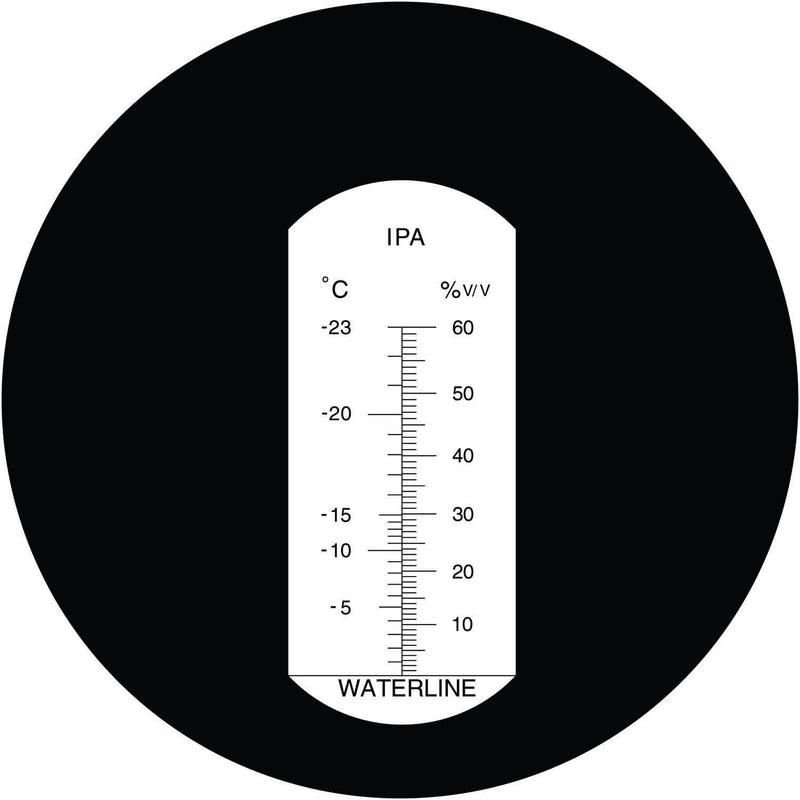 DIESELLA Frostvæske Refraktometer (IPA) (-23°-0° / 0-60%)