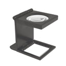 DIESELLA Trådtæller med måleskala (Foldbar) med 6X forstørrelse og Ø30 glaslinse mm/inch skala