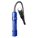 WRKPRO arbejdslampe "M1" CREE XPG LED med flex-arm, zoom-funktion, magnet og genopladeligt batteri