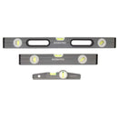 WORKPRO Vaterpas-sæt 3 dele. 225/300/600mm