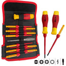 BATO Bitsskruetrækkersæt 1000V Kærv/Ph/Pz/Torx 12 dele