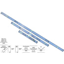 BATO Vaterpassæt HEAVY DUTY 3 dele 600-1200-2000mm 0,5mm/m