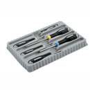 BAHCO Ergo skruetrækkersæt 6 stk PZ-kærv + lige kærv BE-9882