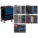 BATO Værktøjsvogn 7 skuffer 356 dele 9106-356